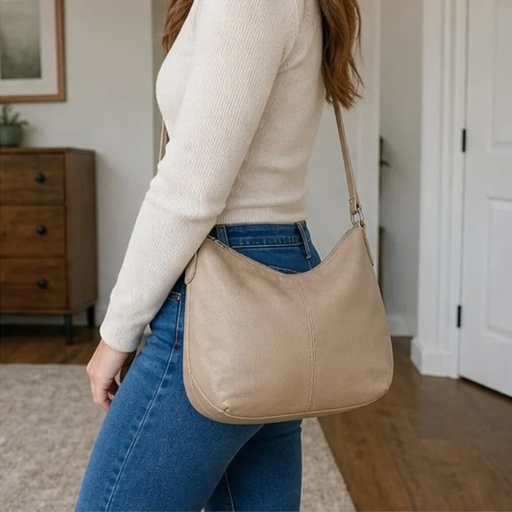 Sage Zip Crossbody Bag
